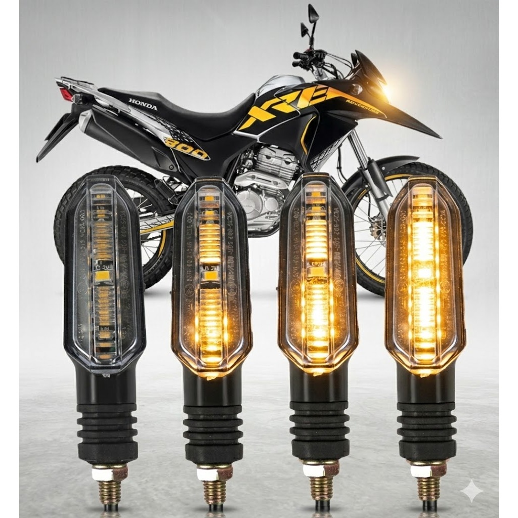 Pisca Seta Cb 300 Xre 2009 2010 2011 A 2014 Sequencial em Oferta na Shopee