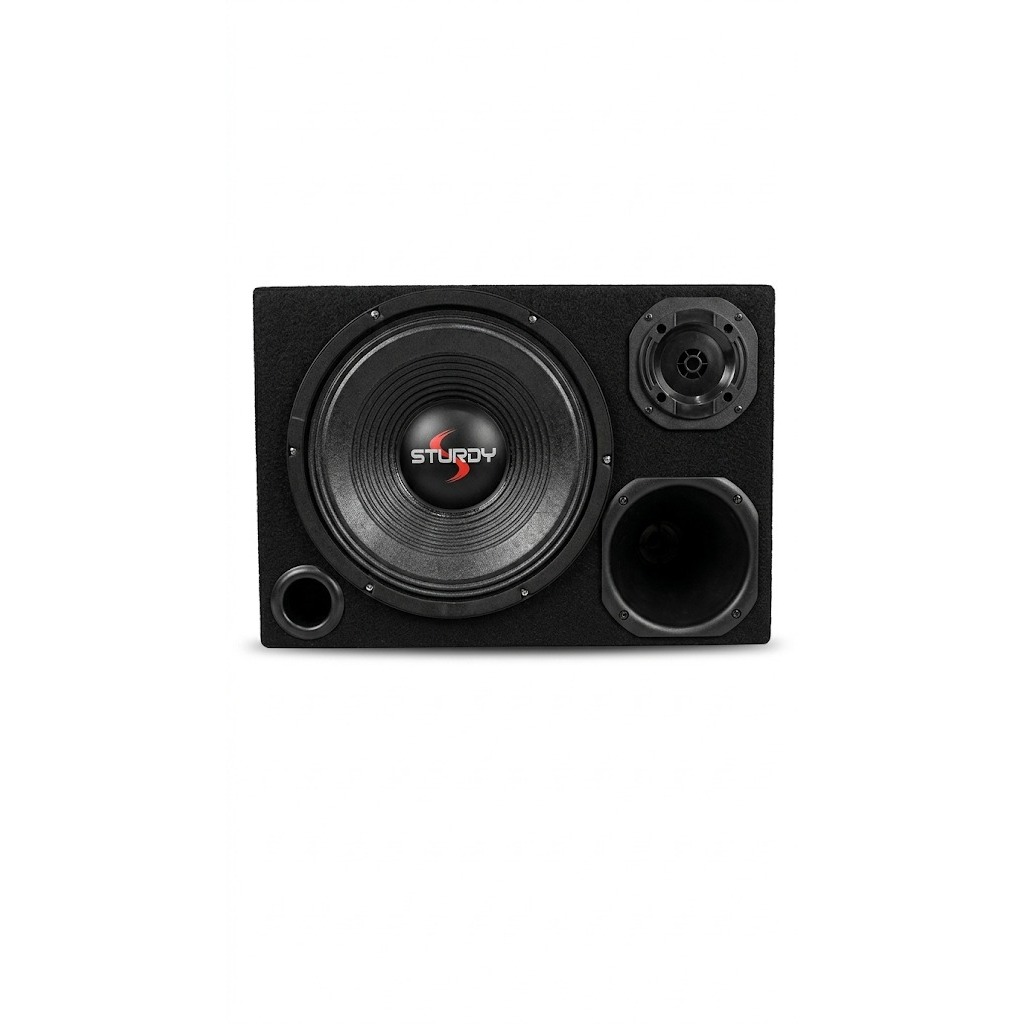 Caixa de Som Trio 12 Polegadas Sturdy Passiva 440Watts RMs WOOFER em Oferta na Shopee