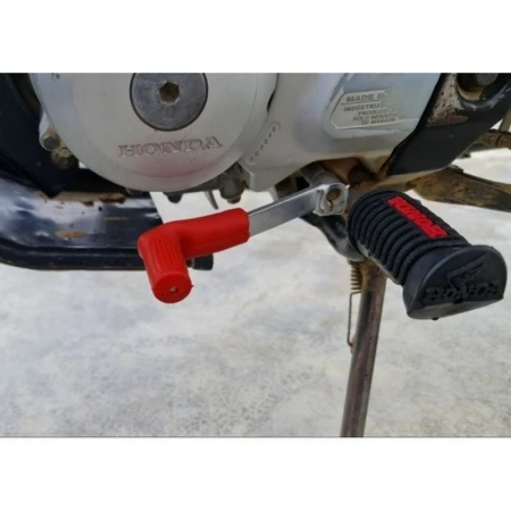 Protetor de calçado protetor de tenis protetor de sapato pedal marcha câmbio moto - Universal PVC — imagem 2 de 2
