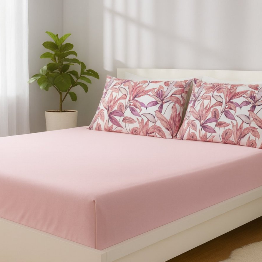 Jogo De Cama C/ Elástico Kit 3 Peças Cama Casal Queen King Toque Macio Micropercal