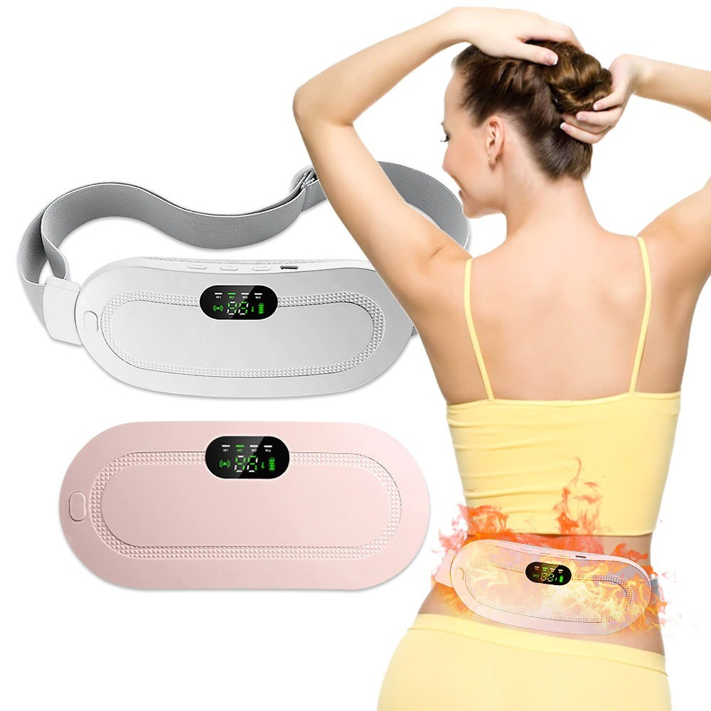 Cinto Menstrual Período Almofada De Aquecimento Quente Palácio Massagem Feminino De Alívio Da Dor Inteligente