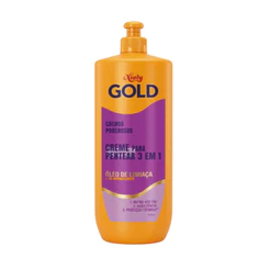 Creme Para Pentear Niely Gold Cachos Definição Prolongada Com 250ml