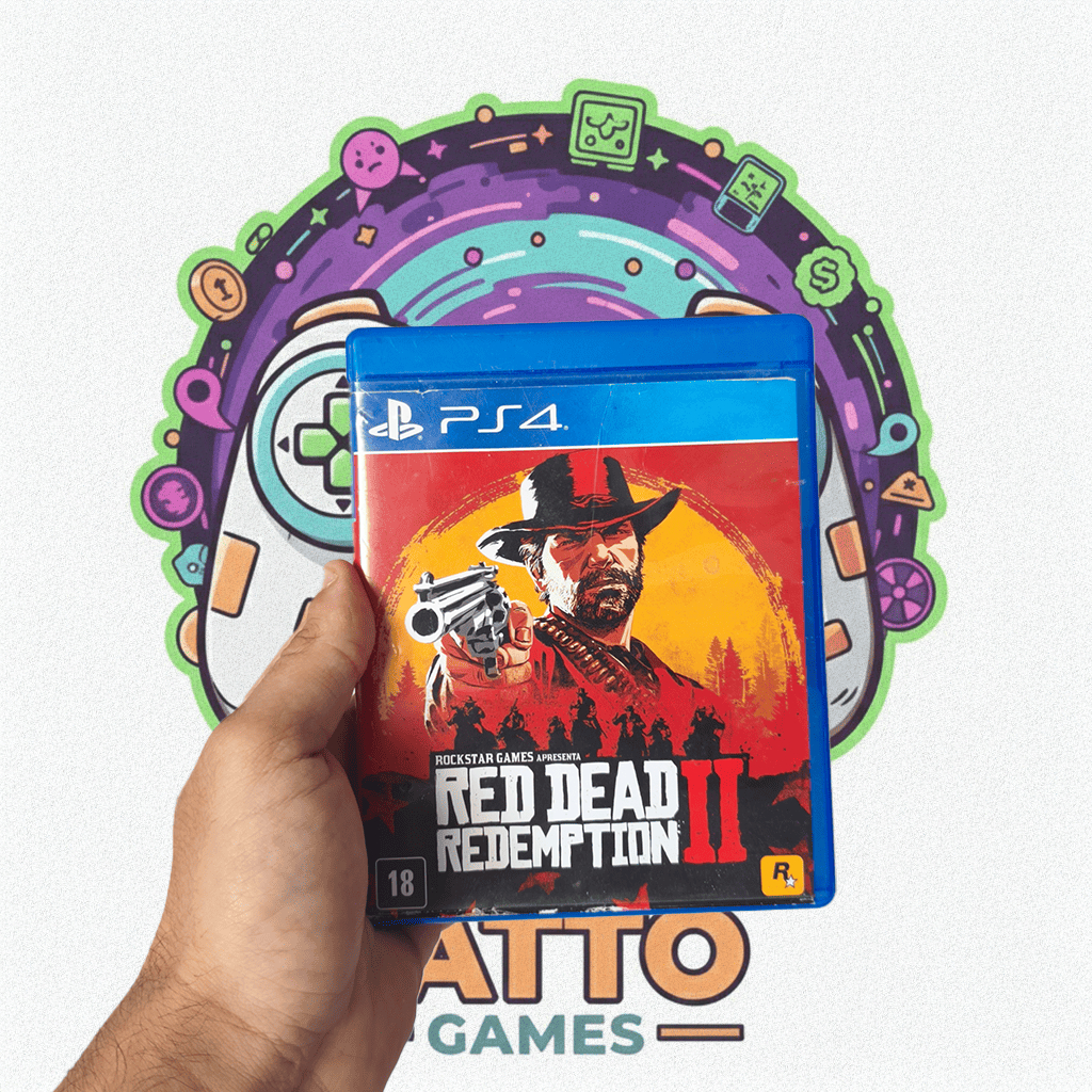 Red dead Redemption - PS 4 - Jogo em CD - Original - Midia Física - Garantia de 90 dias