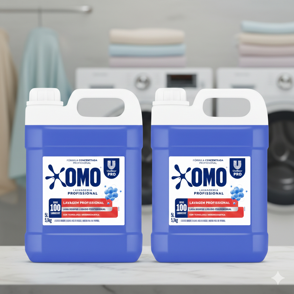 LAVA ROUPAS LIQUIDO PROFISSIONAL OMO PRO 5L LAVANDERIA em Oferta na Shopee