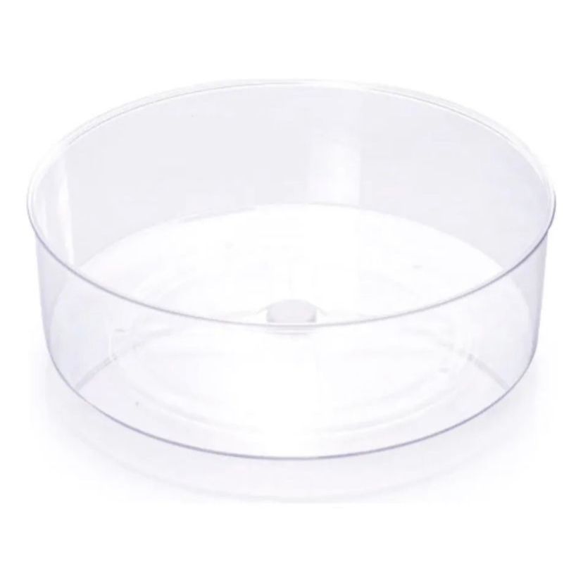 Organizador Giratório Redondo Acrílico Transparente para seu armário, cozinha, geladeira, maquiagem.