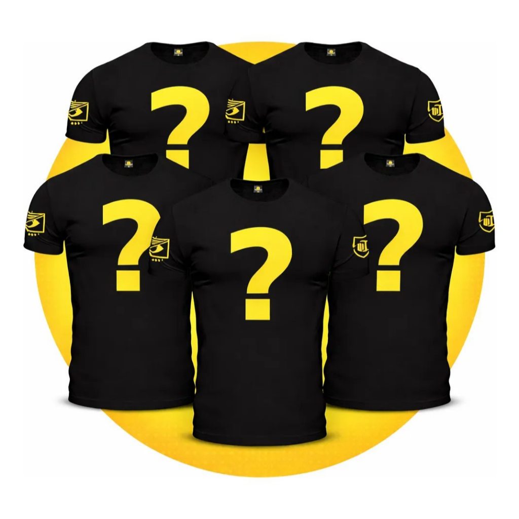 Kit 5 Camisetas Masculina Estampas Sortidas De Devoluçoes