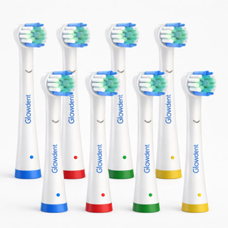 Refil 8un Compatível Oral-B Braun PRO Series 1 Power Pro Precision Clean em Oferta na Shopee