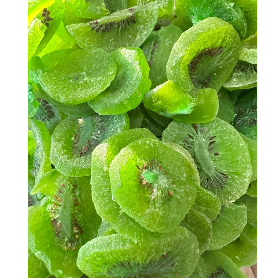 KIWI DESIDRATADA FATIADO SEM ADIÇÃO DE AÇÚCAR 100% NATURAL - 250g