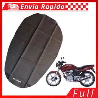 Capa de Banco Honda Cbx 200 1994 1995 1996 1997 1998 1999 2000 2001 2002 Strada Com Logo Preta em Oferta na Shopee