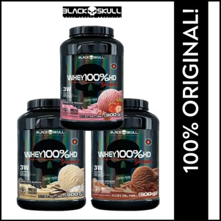 Whey 100% HD Gourmet 900g - Black Skull em Oferta na Shopee
