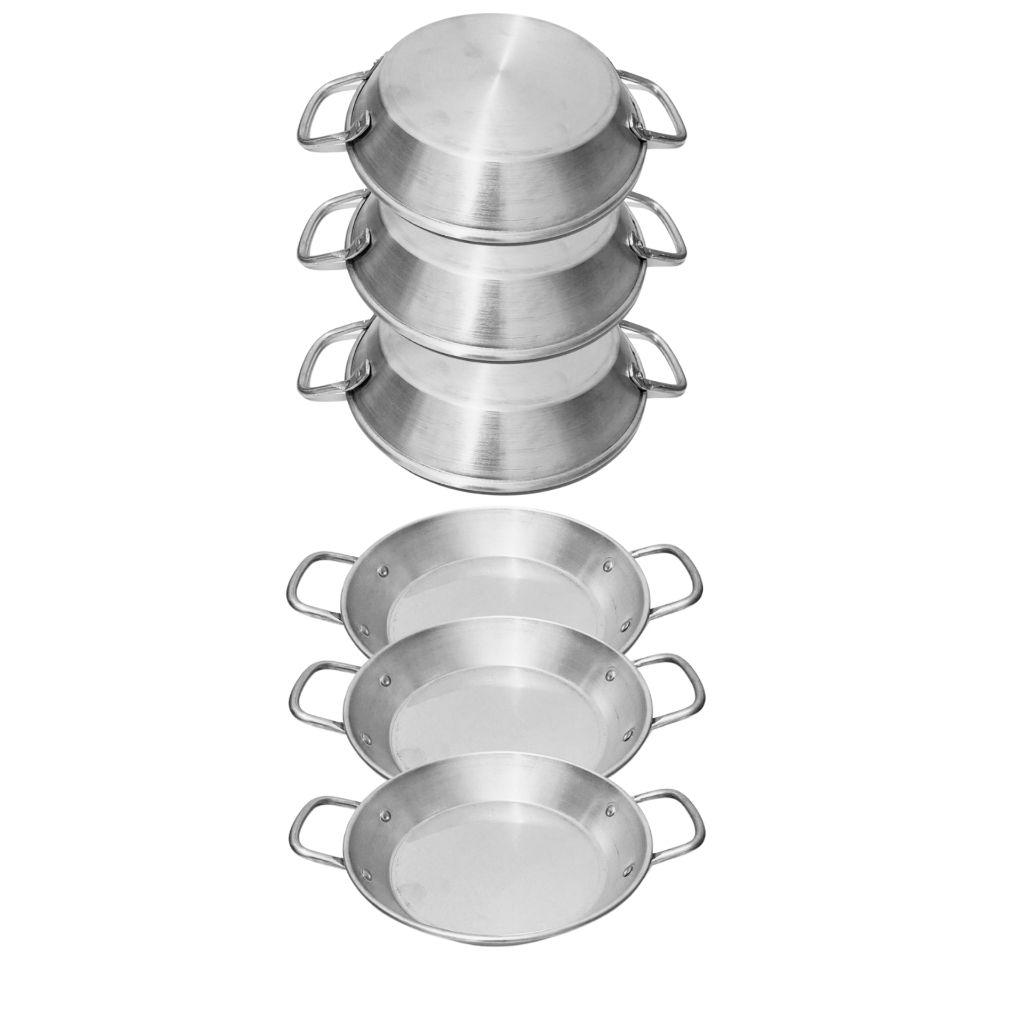 Kit Frigideira Panelinha Pergaminho N°22 800 ML 6 Peças