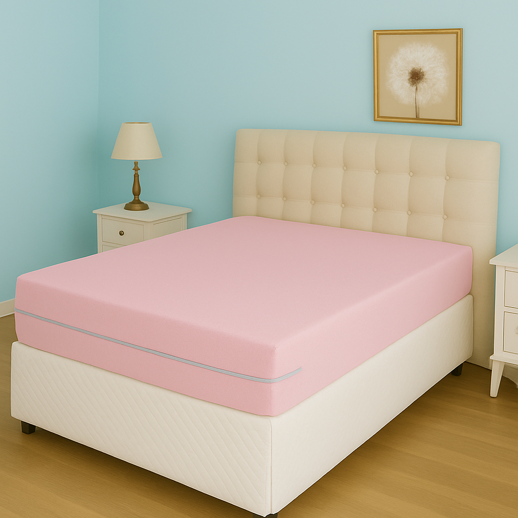 Capa Para Colchão Solteiro 100% Poliester Milão com Ziper