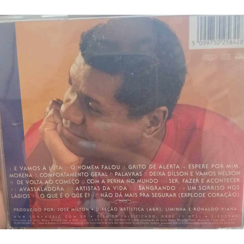 CD EMILIO SANTIAGO UM SORRISO NOS LABIOS  2379 A