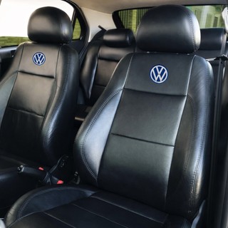 Capa Para Banco Automotivo Impermeável Couro Courvin Volkswagen Gol Fox Voyage Parati Gol…
