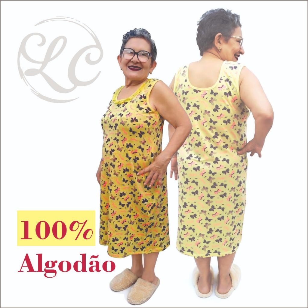 Camisolas 100% Algodão Femininas | Leve e Fresco | Tecido Confortável