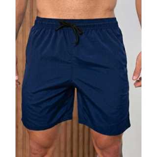 Bermudas Tactel nas cores Azul Preto e Cinza tamanhos M G GG em Oferta na Shopee