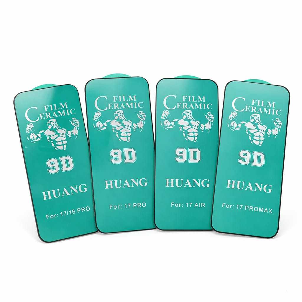 Kit Película Luxo Completo iPhone 17 / 17 Air / 17 Pro / 17 Pro Max / 9D CERÂMICA Frontal + Traseira Proteção Anti Risco em Oferta na Shopee