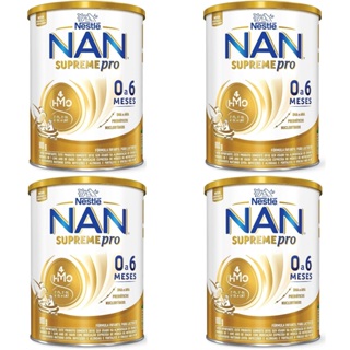 Kit 4 Latas NAN SUPREME 0 a 6 Meses 800g cada (AMARELO) EQ.1 em Oferta na Shopee