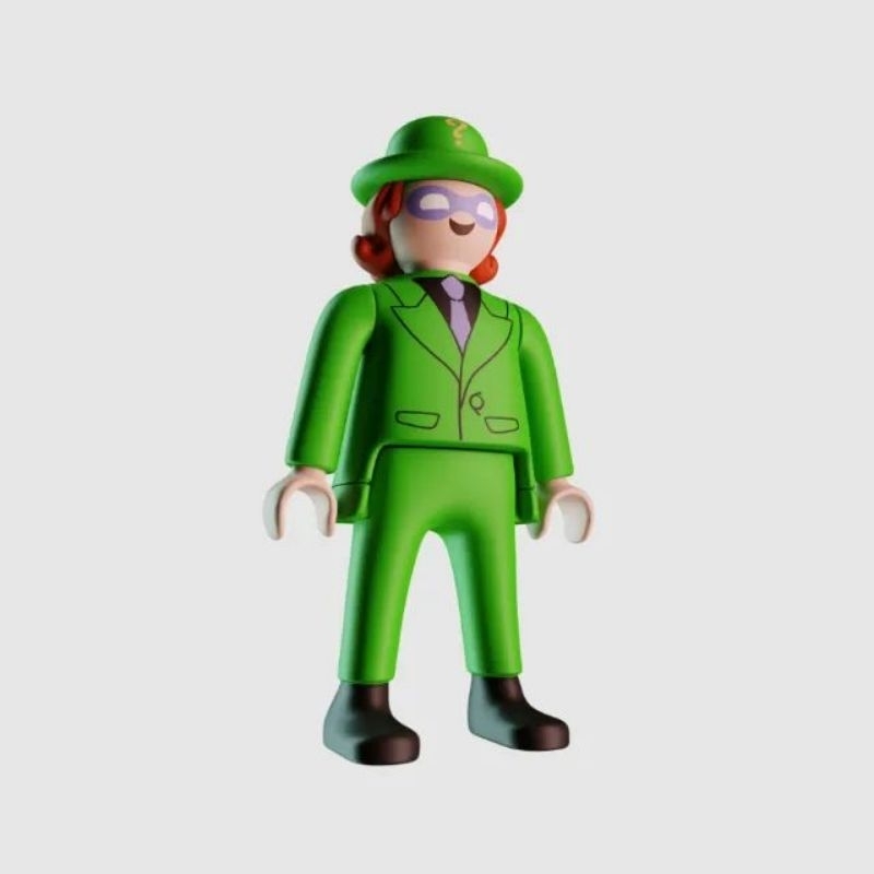 Charada Playmobil DC kinder ovo