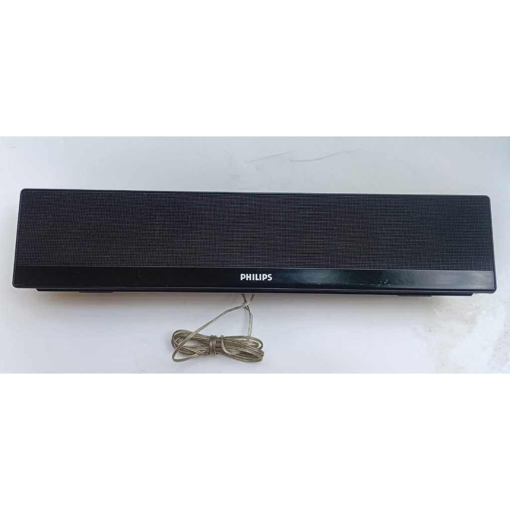 CAIXA ACÚSTICA CENTRAL PHILIPS 3 VIAS 6 OMHS