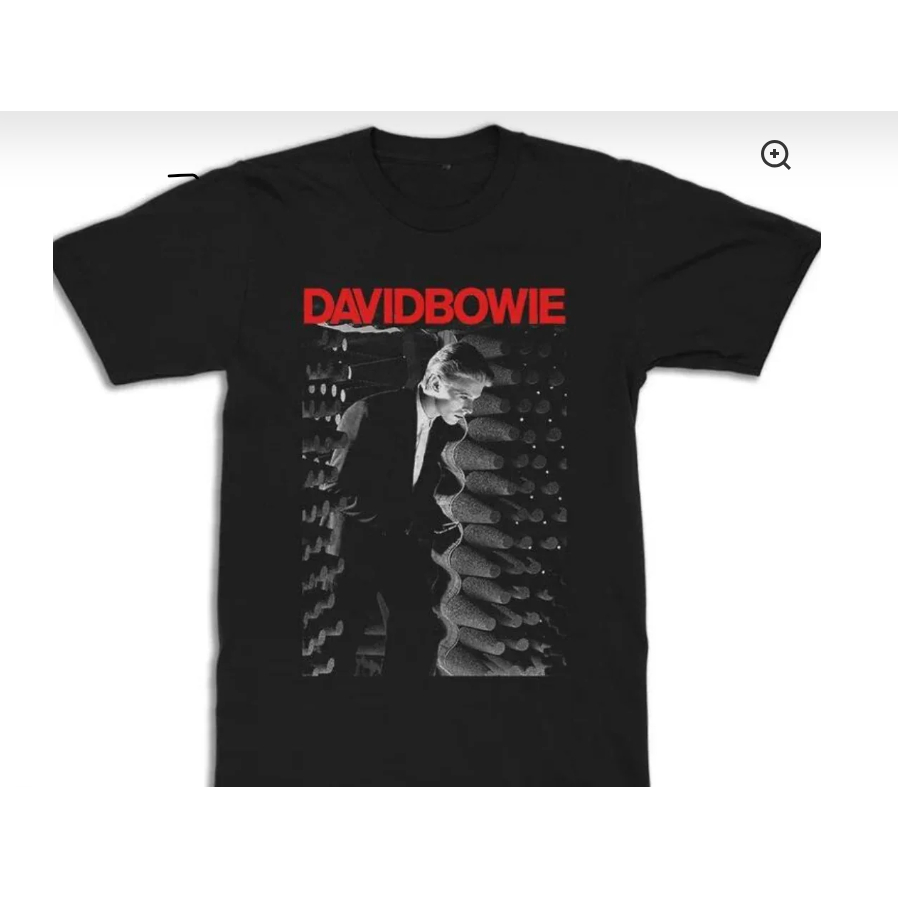 Camiseta David Bowie Estampa Exclusiva Unissex Oversized 100% Algodão Moda Casual Streetwear Tendência