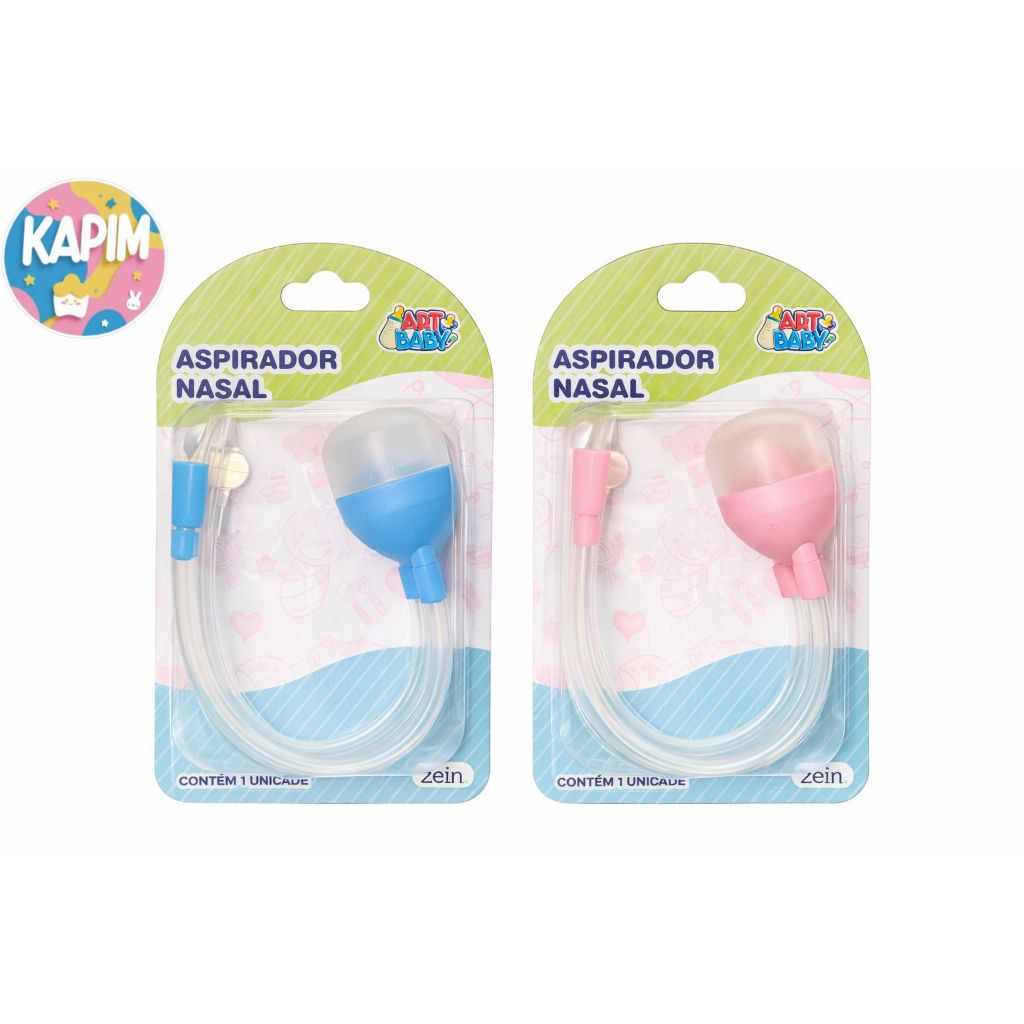 Aspirador Nasal Bebê Sucção Manual Limpa Nariz Infantil Silicone Anti Refluxo Recém Nascido