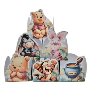 50 Forminhas Formas De Brigadeiro Ursinho Pooh Toda Turma Colorido (estampado Ursinho Pooh) em Oferta na Shopee