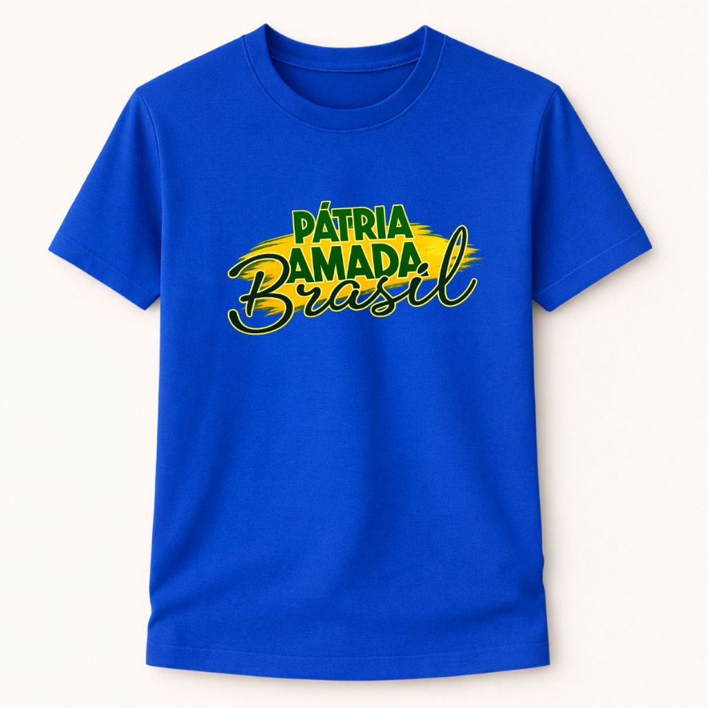 Camiseta Brasil Masculina e Feminina Camisa Copa do Mundo 2026 Blusa T-Shirt