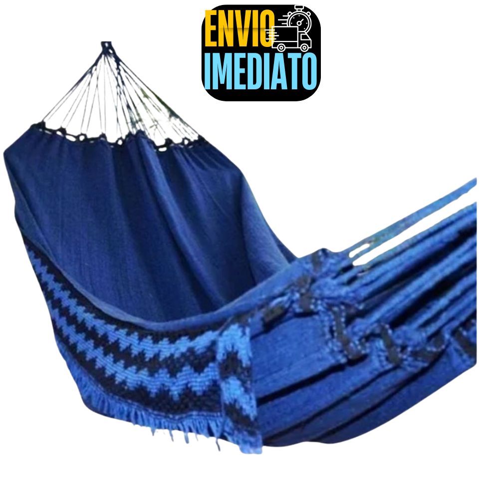 Rede De Dormir Casal Ou Solteiro Jeans Reforçada Luxo Confortável Macia Descanso