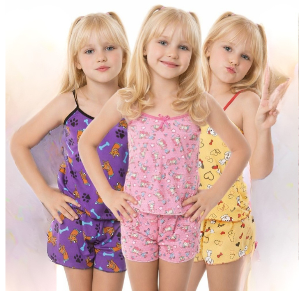 Kit 3 Pijama MICRO INFANTIL Baby Doll Estampado Personagens Short Doll MICROFIBRA em Oferta na Shopee