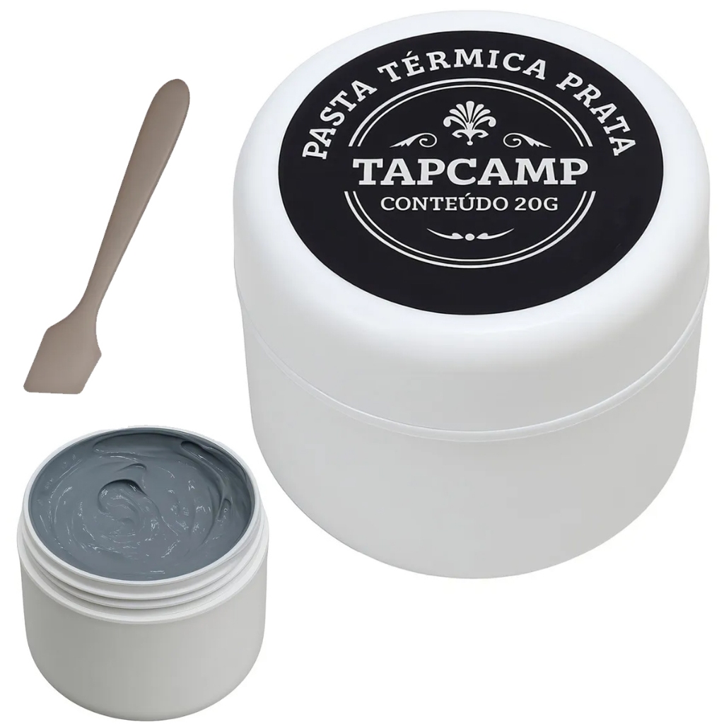 Pasta Térmica Prata Tapcamp silver  para Pc Notebook processador 20g em Oferta na Shopee