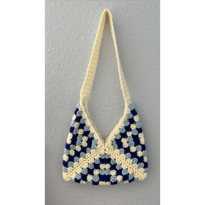 Bolsa de Crochê Aurora Vintage