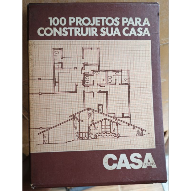 100 Projetos para Construir sua Casa RARIDADE