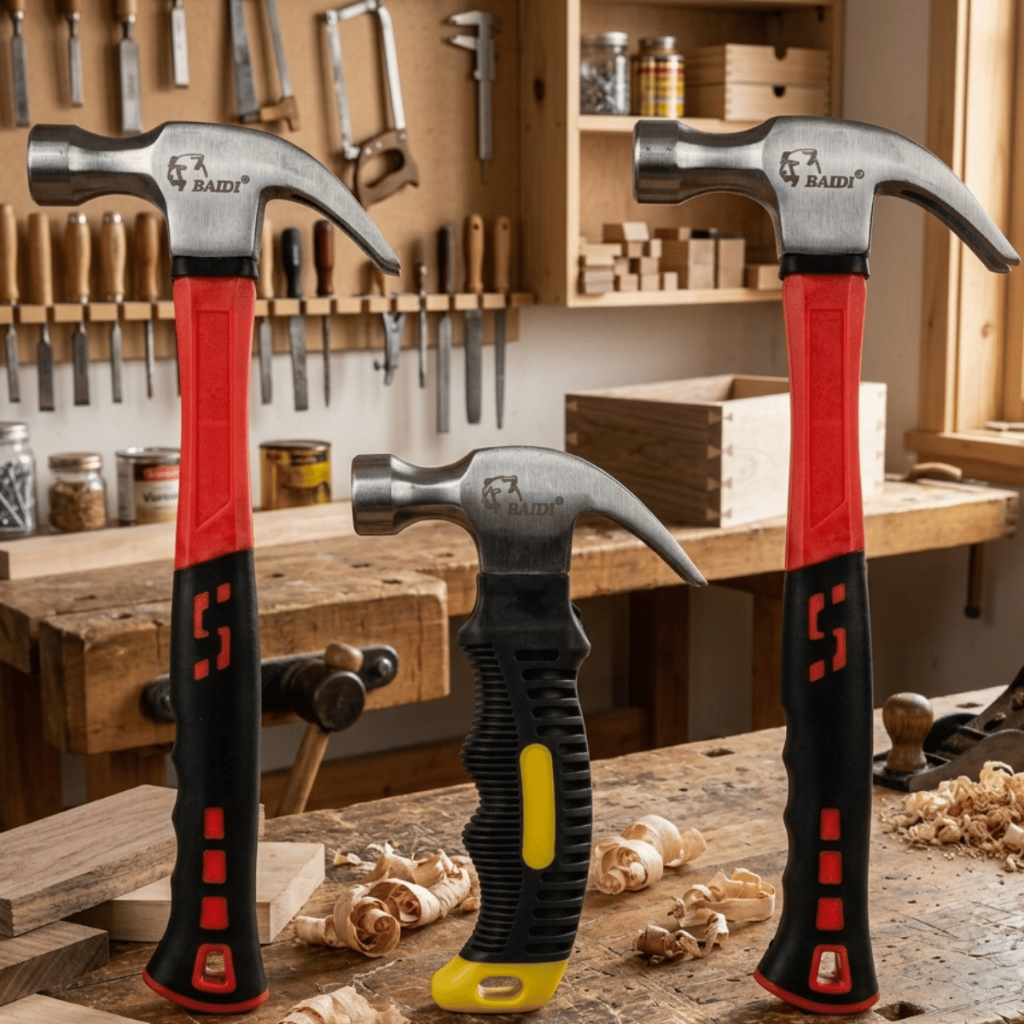 Martelo Unha Cabo Emborrachado 29mm 20mm reforçado carpinteiro ferramenta manutenção