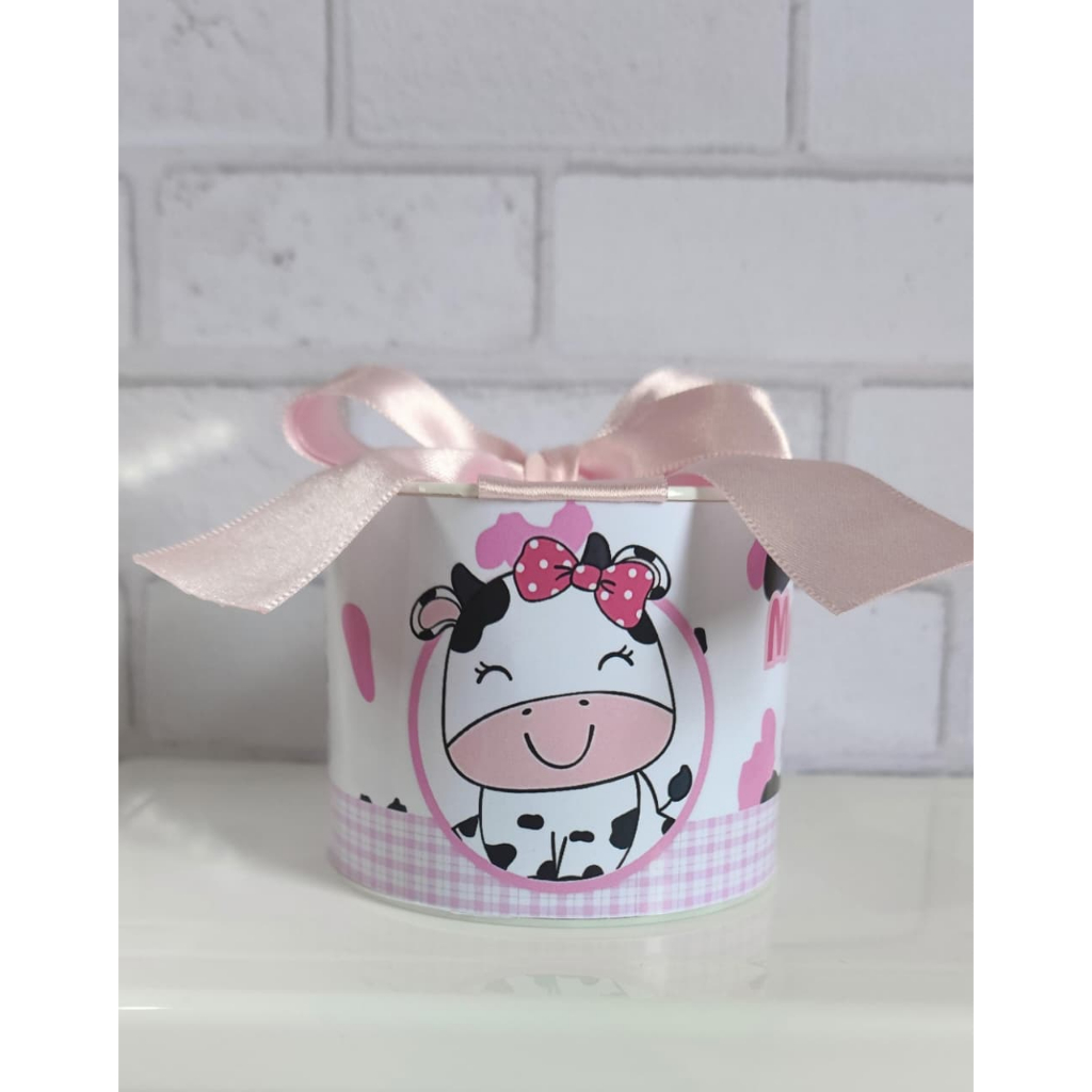 Kit Tubolatas personalizadas 5x6 - Lembrancinha Vaquinha baby  / Diversos temas, Maternidade, Chá de bebê, Casamento e E