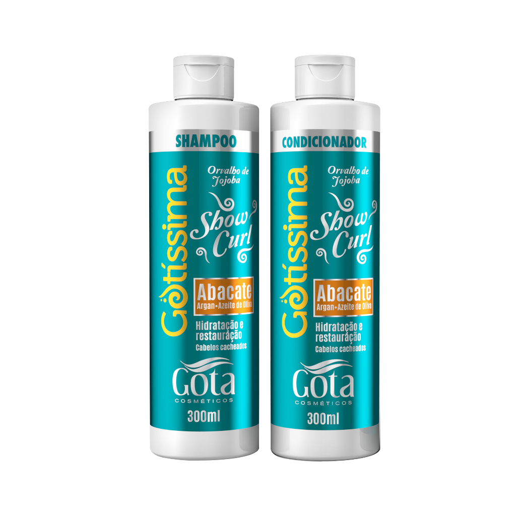 Imagem Kit Gotíssima Orvalho de Jojoba Gota Dourada Shampoo + Condicionador 300ml