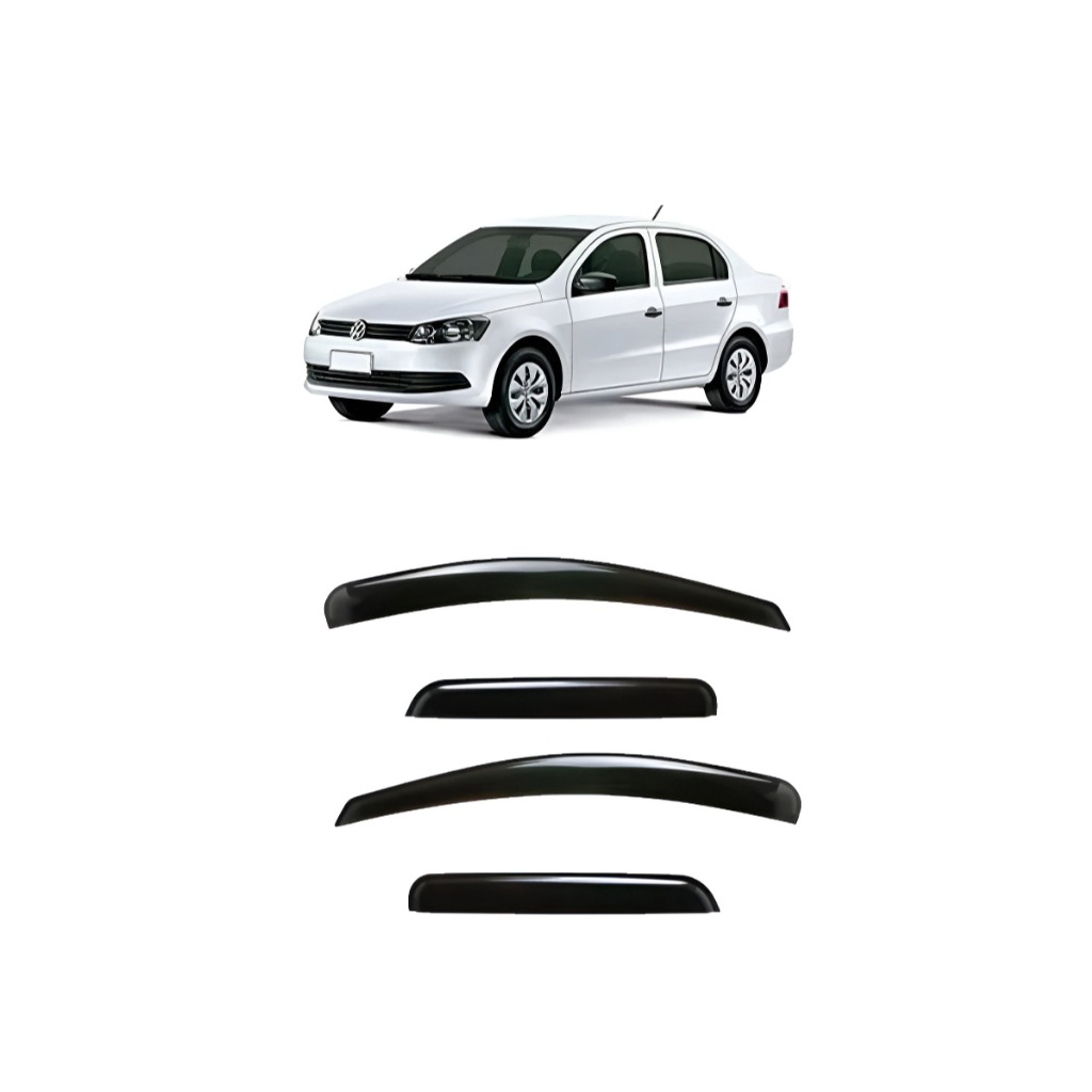 Calha Chuva Gol Voyage 2009 G5 G6 4 Portas 4P