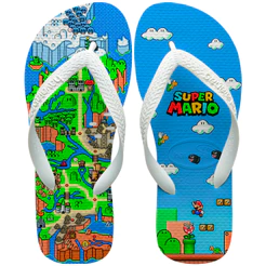 Chinelo Personalizado Mario Bros Gamer Classico - Só Originais