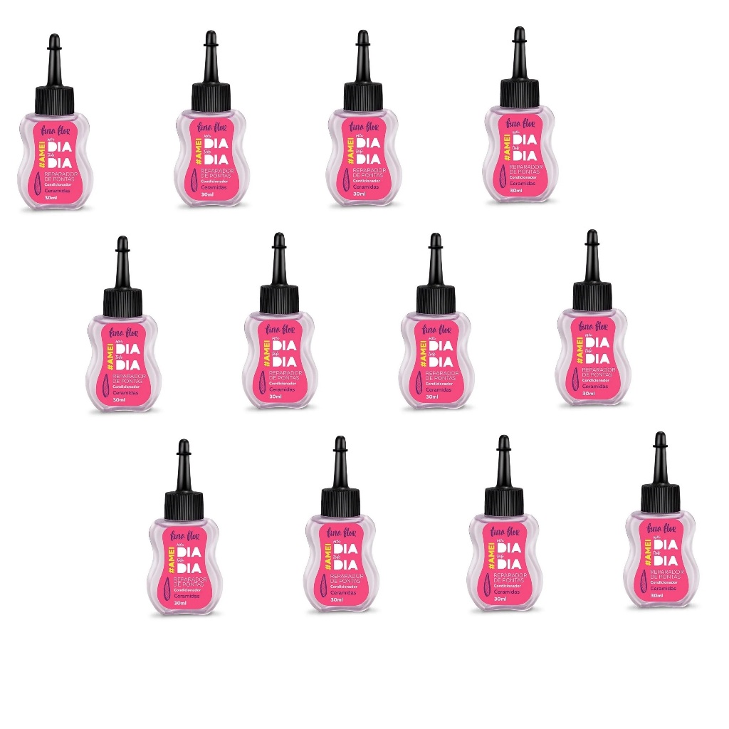Reparador De Pontas Fina Flor Ceramidas 30ml 12 Unidades