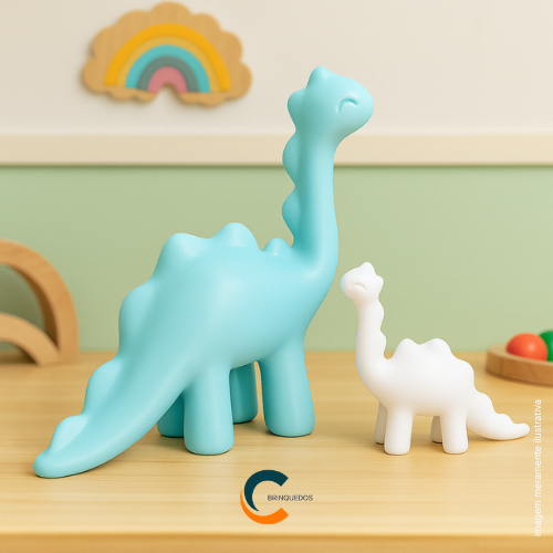 Dinossauro Dino Baby Decorativo Quarto de Bebê Brinquedoteca em Oferta na Shopee