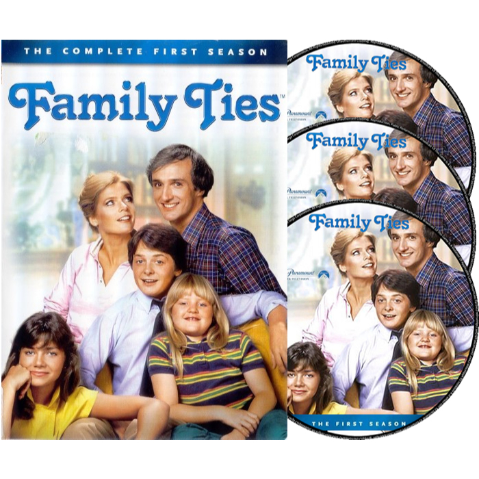 DVD - Série Caras e Caretas Primeira Temporada / Family Ties Series Clássica anos 80 em dvd