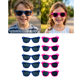KIT 20 OCULOS INFANTIL WFR FESTA ANIVERSARIO EVENTO COR AZUL E PINK em Oferta na Shopee