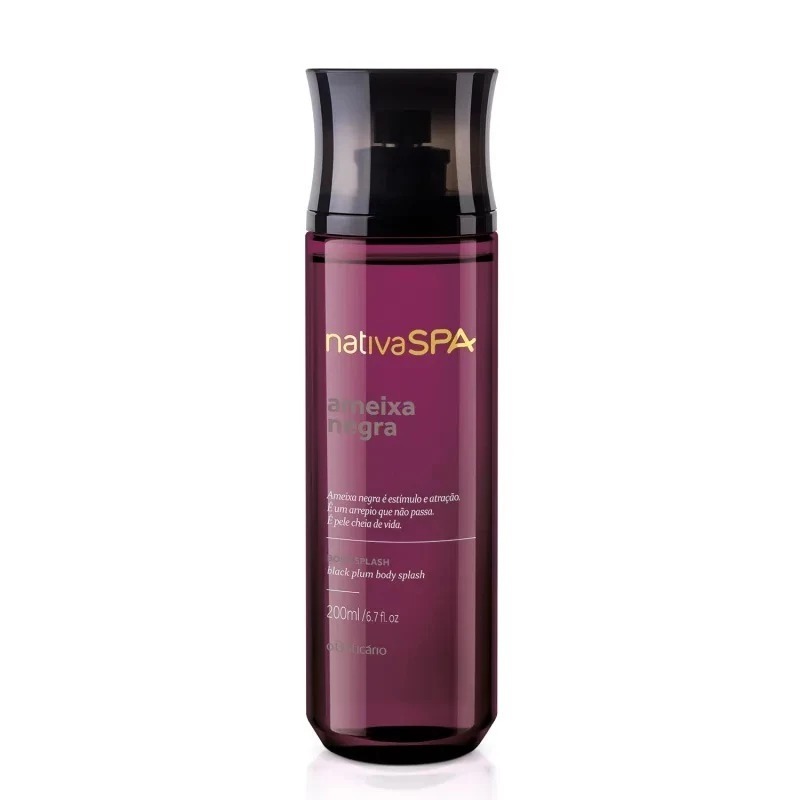Body Splash Ameixa Negra Nativa SPA: A Fragrância Mais Amada e Marcante