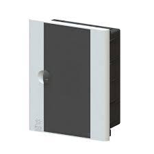 Centro de Distribuição 6/8 Embutir DIN Taf - Centrinho Quadro de Distribuição Tampa Fumê ou Branco