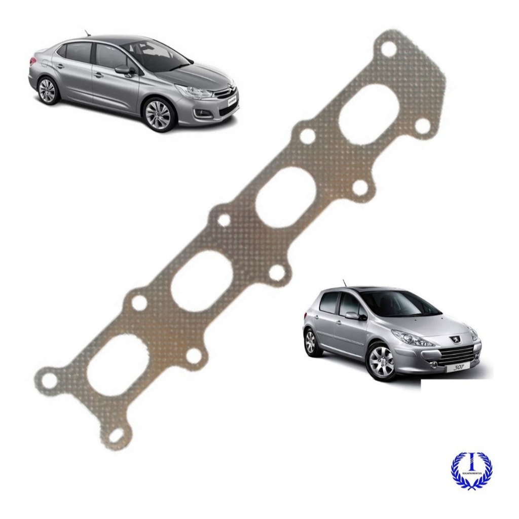 Junta Coletor De Escape Citroen C4 2.0 16v / Peugeot 2.0 16v