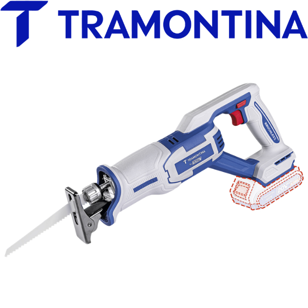Serra Sabre Sem Fio Tramontina TOTAL 20V Brushless