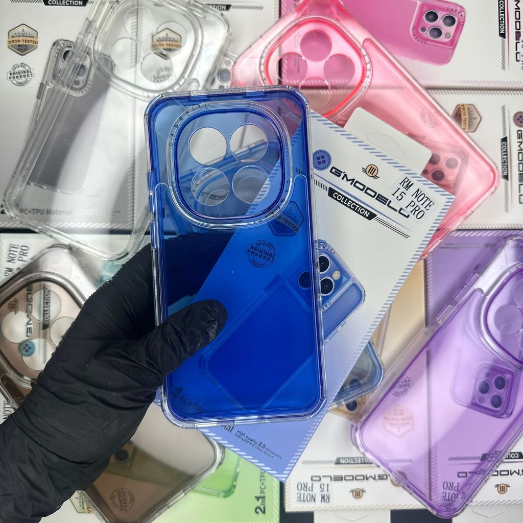 Kit Capa + Pelicula 3D ou só Capinha Space 3 Colorida Pra Xiaomi Redmi Note 15 Pro 5G Acrilico