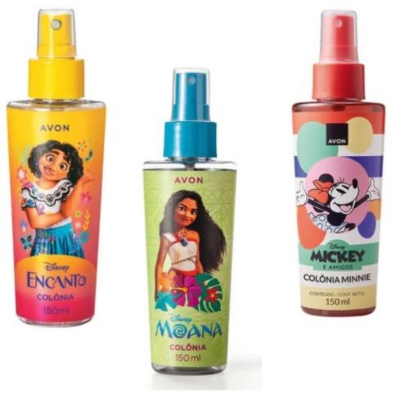 kit de colônias infantil Personagens 150ml Avon