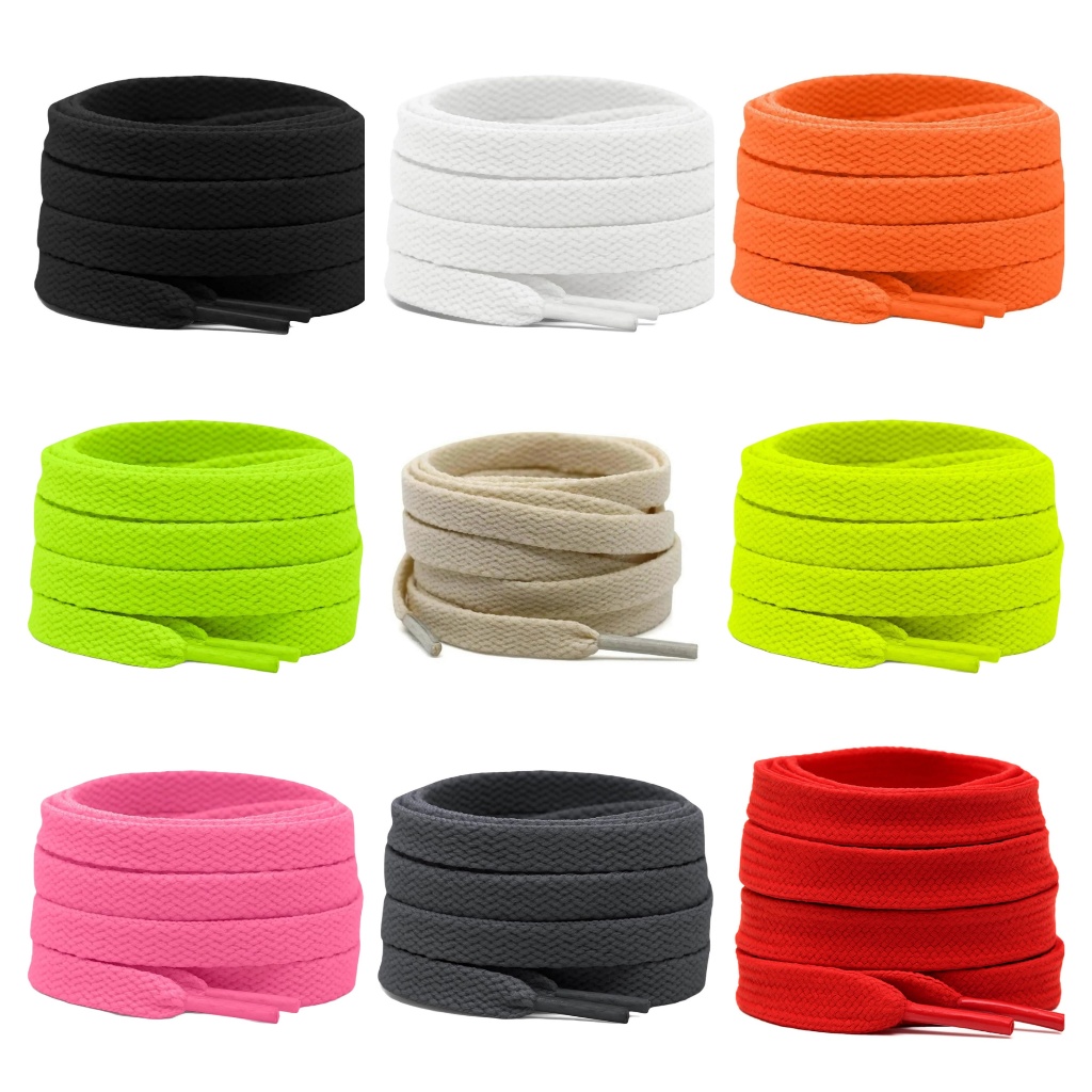 Cadarço chato Ténis 120 cm VARIAS CORES