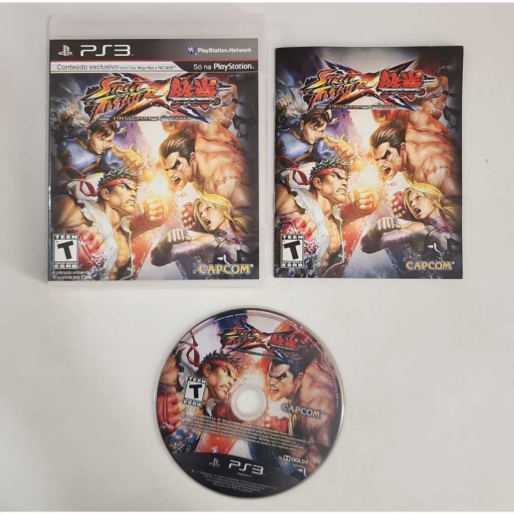 Street Fighter VS Tekken - PS3 ( USADO )